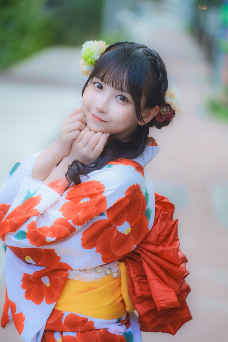 iON_yuri_'s tweet photo. 真夏 浴衣 君と花火 https://t.co/K8aXzrzCZD