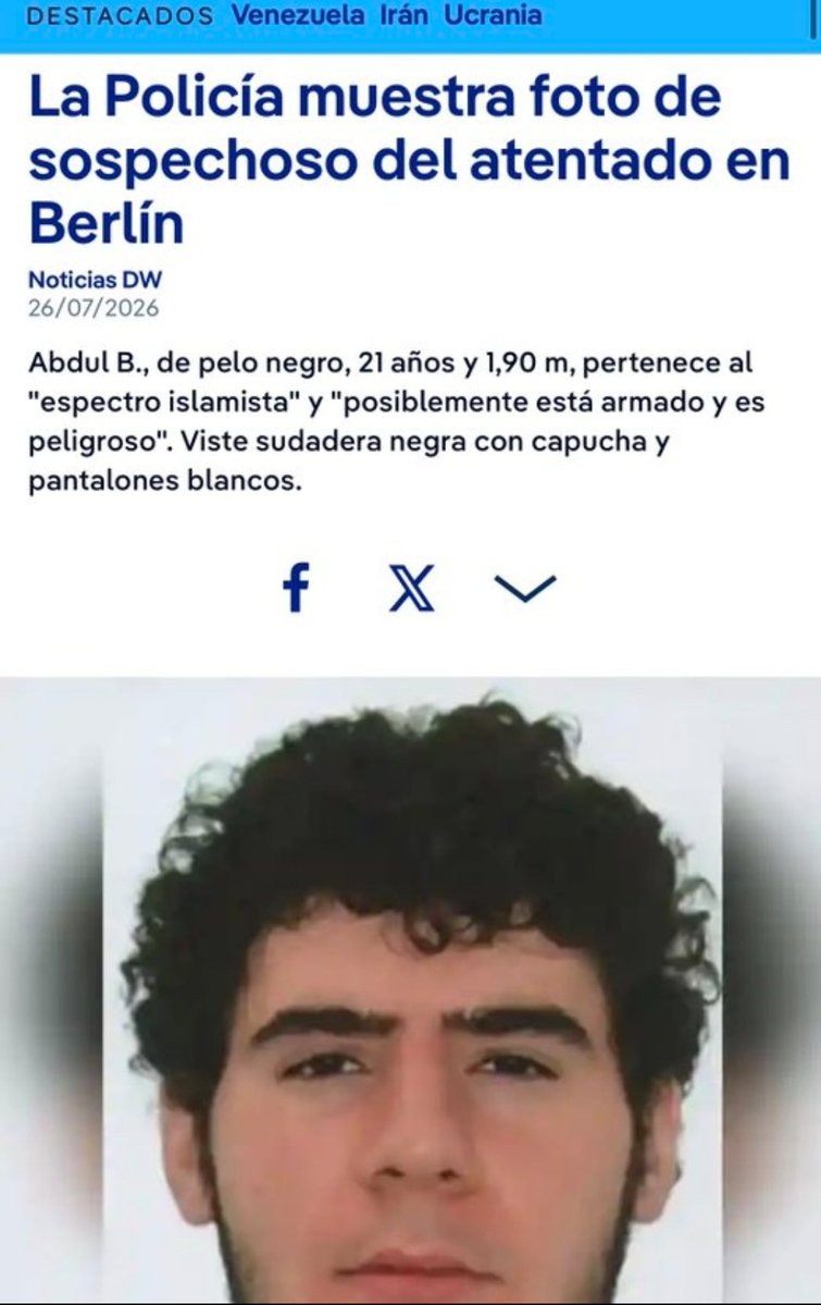 Tabarnia_BCN's tweet photo. Aquí tienes la foto del terrorista.
ADIVINA POR QUÉ LA IZQUIERDA DE ESPAÑA Y EL MOVIMIENTO LGTBI NO VA A DECIR NADA.
(foto de @carlitosdespana) https://t.co/fsrxiNk2ac