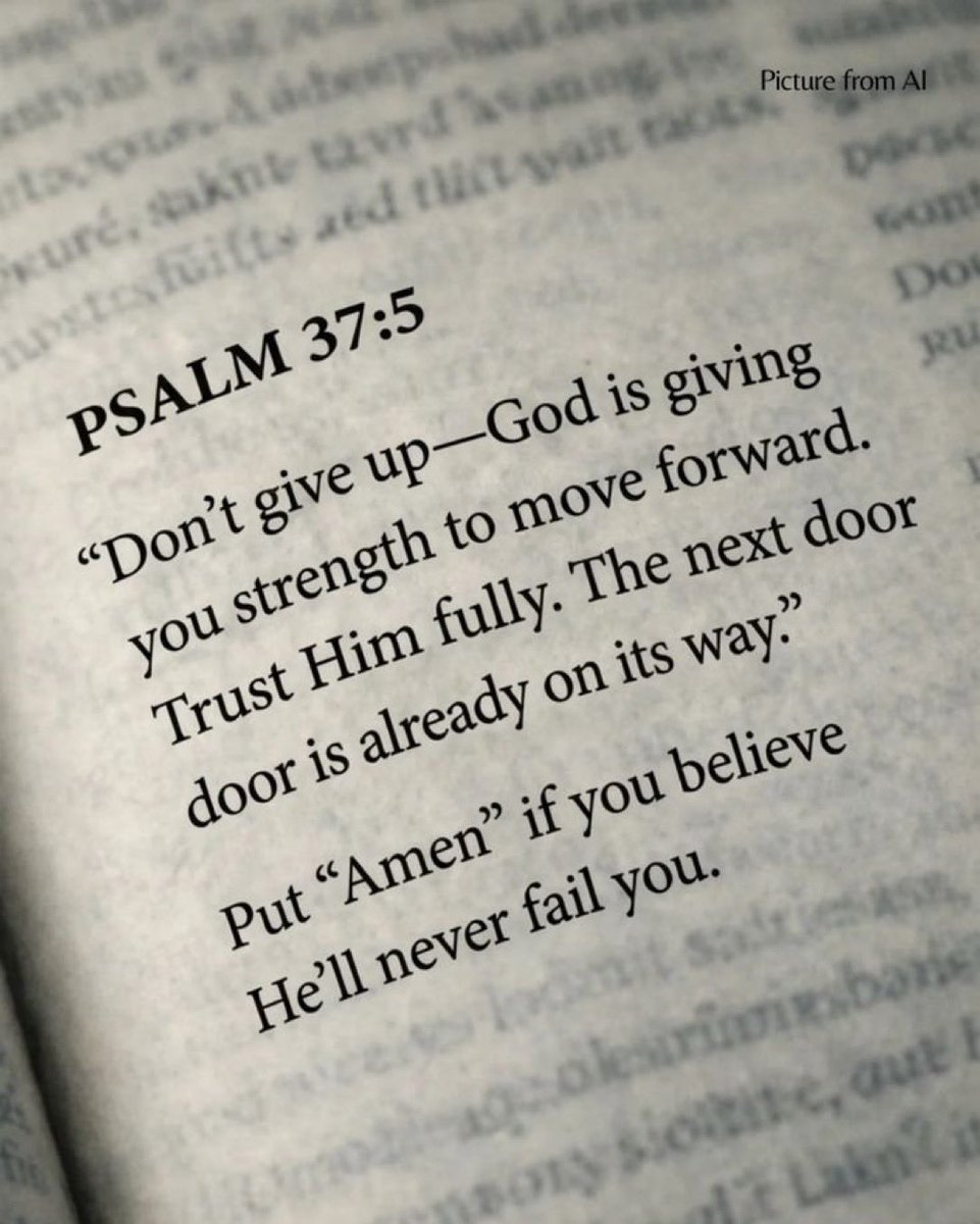 JesusisChristX's tweet photo. Psalms 37:5 https://t.co/sikf2cZT7H
