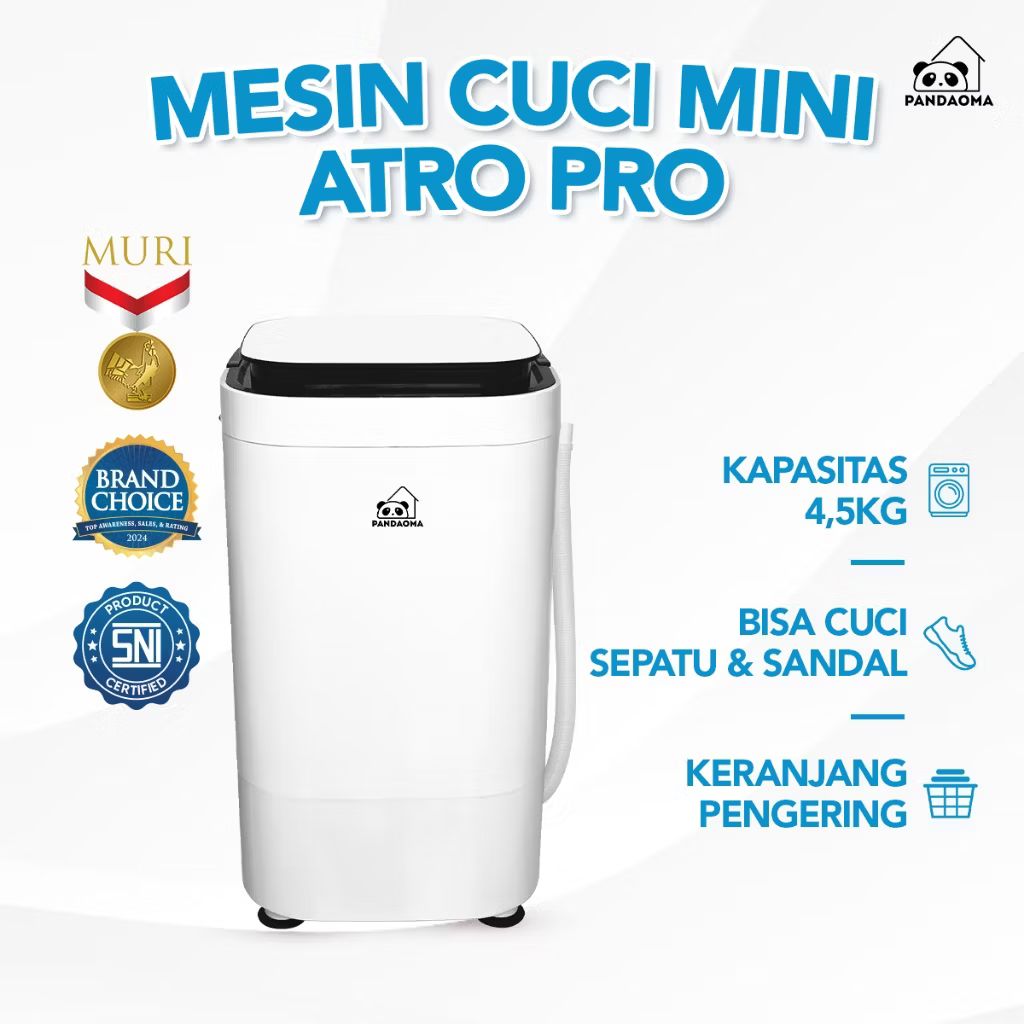 ikhya_ulumudin's tweet photo. Pandaoma Mesin Cuci Mini Atro Mesin Cuci Sepatu Mesin Cuci Portable Kapasitas 4,5kg dengan harga Rp949.000. Dapatkan di Shopee sekarang! https://t.co/90DRdeLNlp https://t.co/QDFtH5GFNj