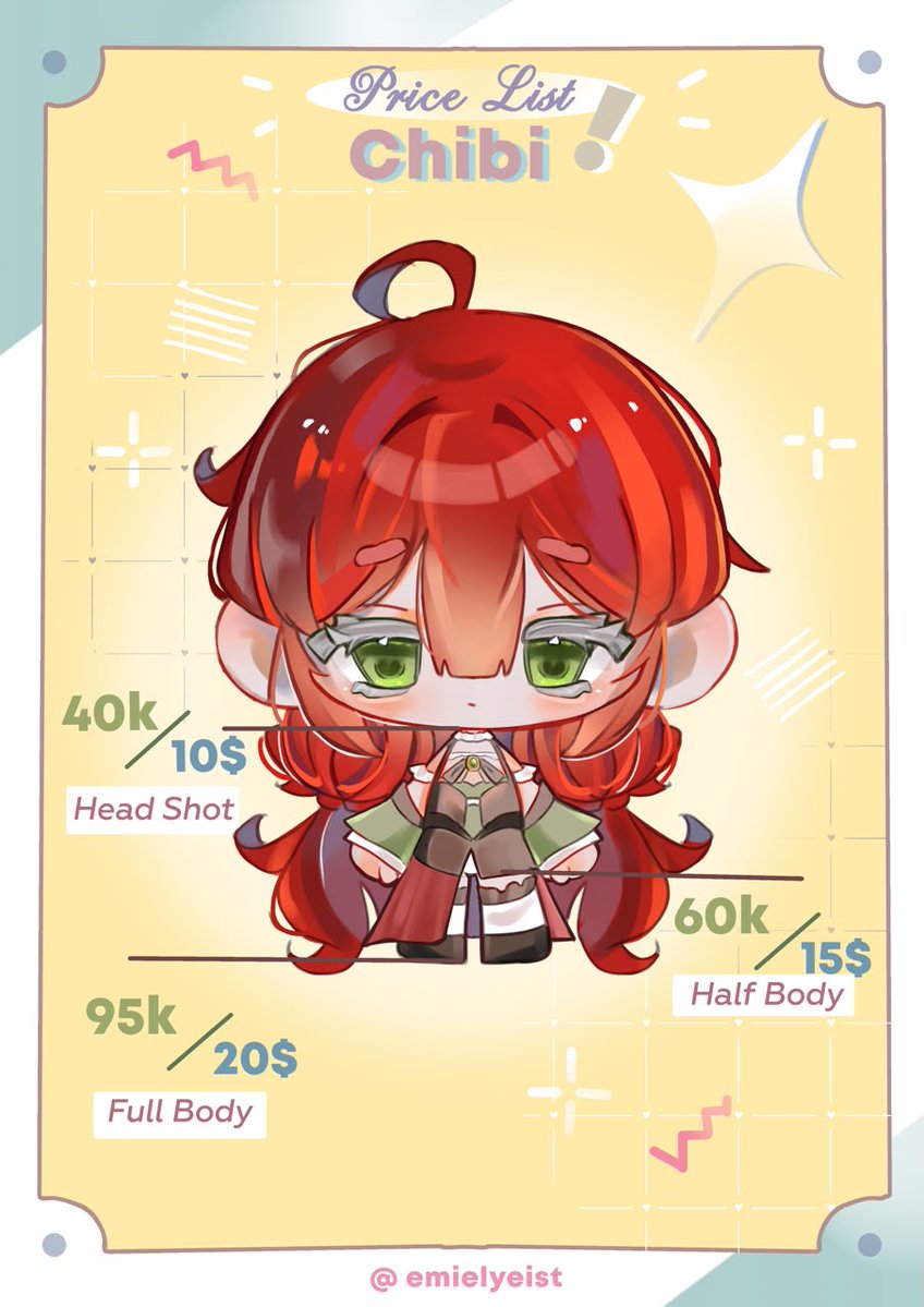 emielyeiist's tweet photo. Emielyeist Commission r Open! [ like, share, repost are appreciate 🩷] 🐢
 
hello, im finally opening commission again ;D cz im a broke fresh grad who need some money.. lol XD please read the T&amp;C first before buying 😆💕 thank you! 

#commissionㅤ #opencommission #artcommission https://t.co/dRGJpYWeTB