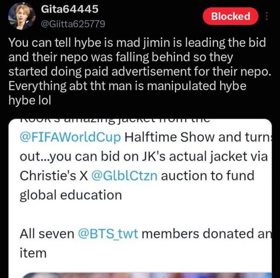 ReyzJane's tweet photo. Tell me about it! Pjms bullying a journalist yesterday and throwing tantrum today over a scarf because they though a charity auction was the best publicity stunt ever for their fav. Embarrassing 😬 https://t.co/LNUzJqS2xu