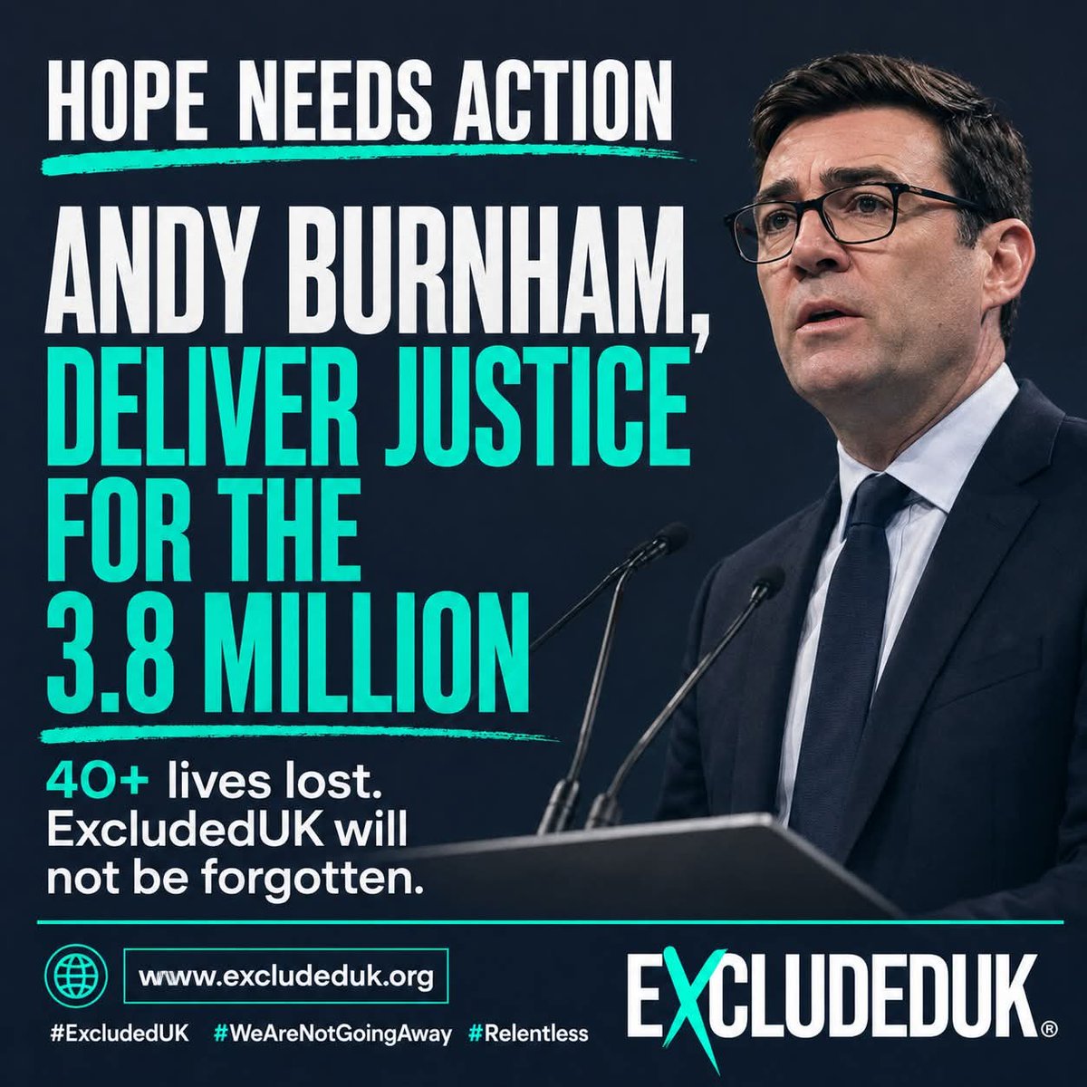 Travelicious_24's tweet photo. @andyburnham @jamesmurray_ldn Does that mean that you will redress the #injustice 3.8 MILLION #excludeduk hardworking taxpayers suffered during #Covid_19?!?

'The support is there' and ' I will fight until we get #justice ' YOU said!

@ExcludedFighter @ExcludedUK @susannareid100 @GMB @BethRigby https://t.co/U6YrrrWleS