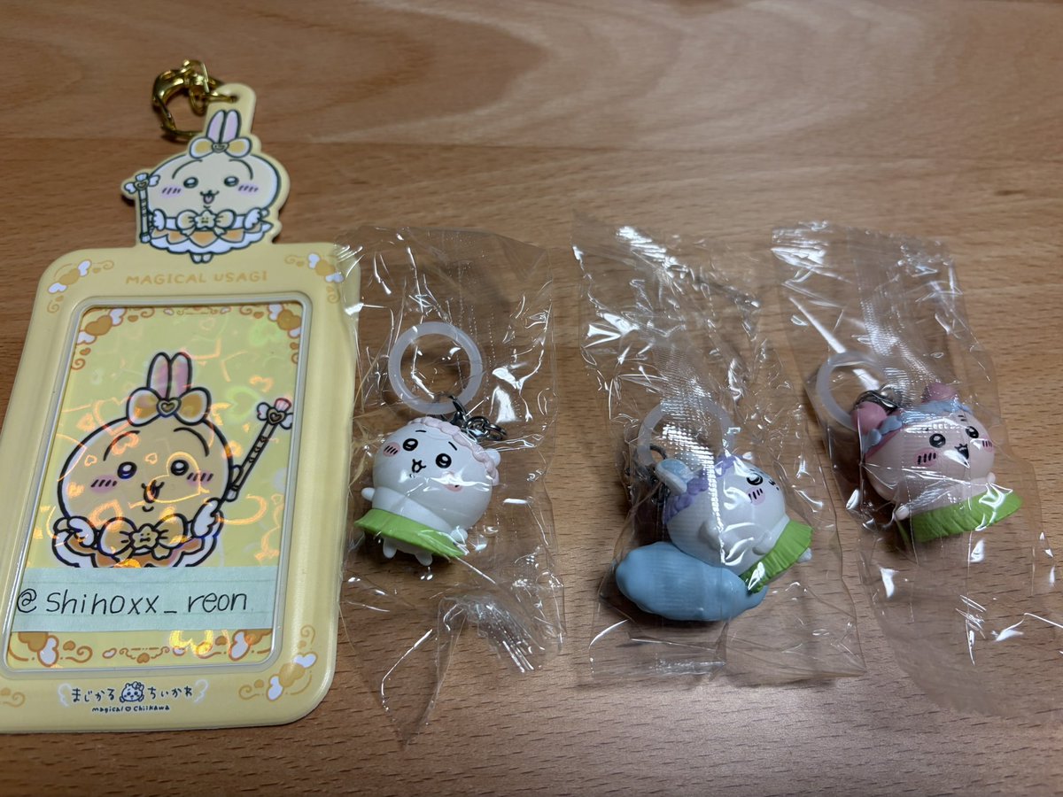 shihoxx_reon's tweet photo. 映画　ちいかわ　入場者特典第１弾　
チャームミニフィギュア🩵郵送交換🩵

譲👍ちいかわ,モモンガ,古本屋
求💕ハチワレ

お気軽にお声掛け下さい😊 https://t.co/7JiZI0yhO5