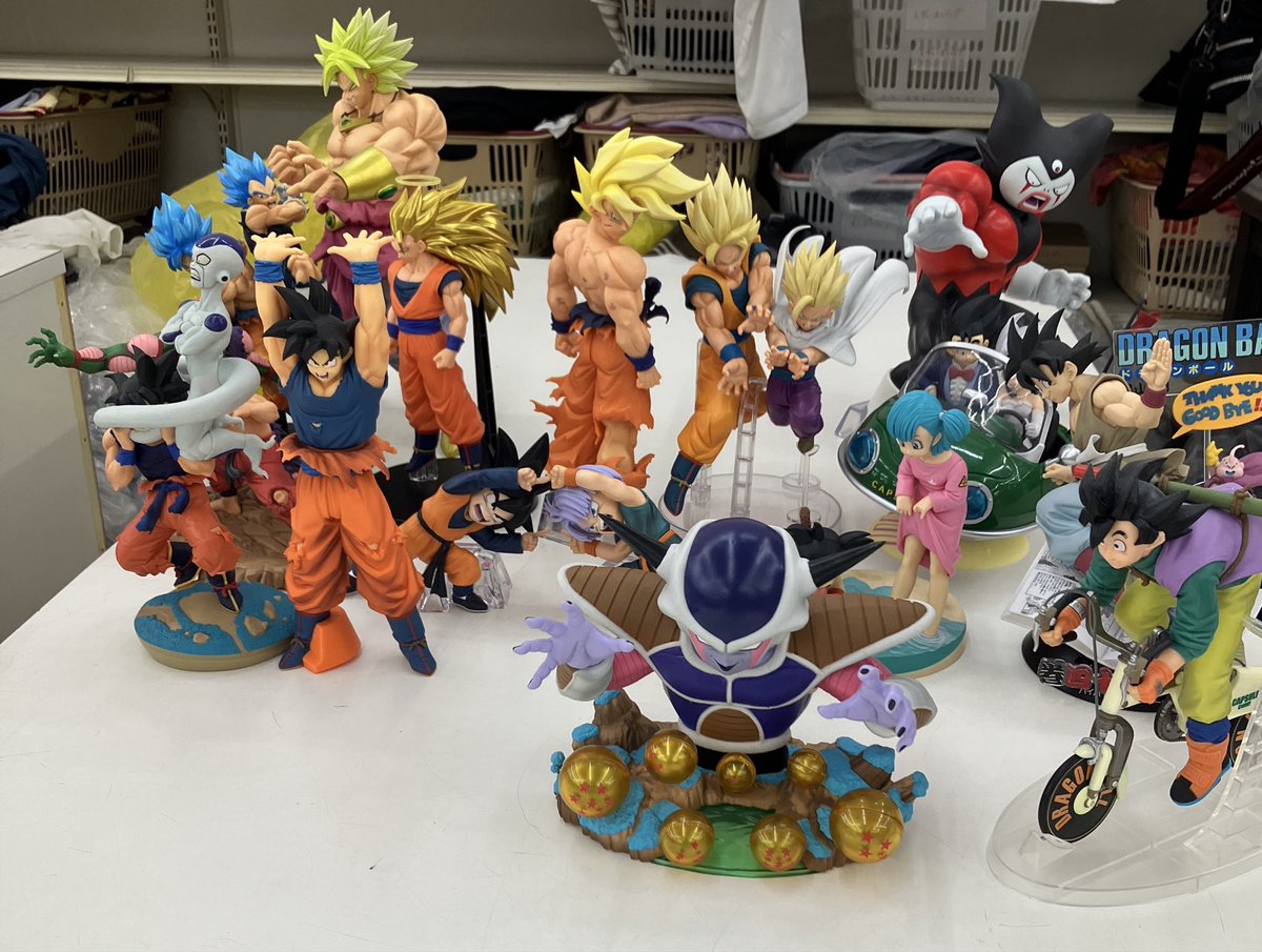 ecoparkkiyo's tweet photo. ドラゴンボールフィギュア買取致しました。
ありがとうございます。

品出しは明日中には出来るようにします。

よろしくお願い致します。 https://t.co/iYqliC3je6
