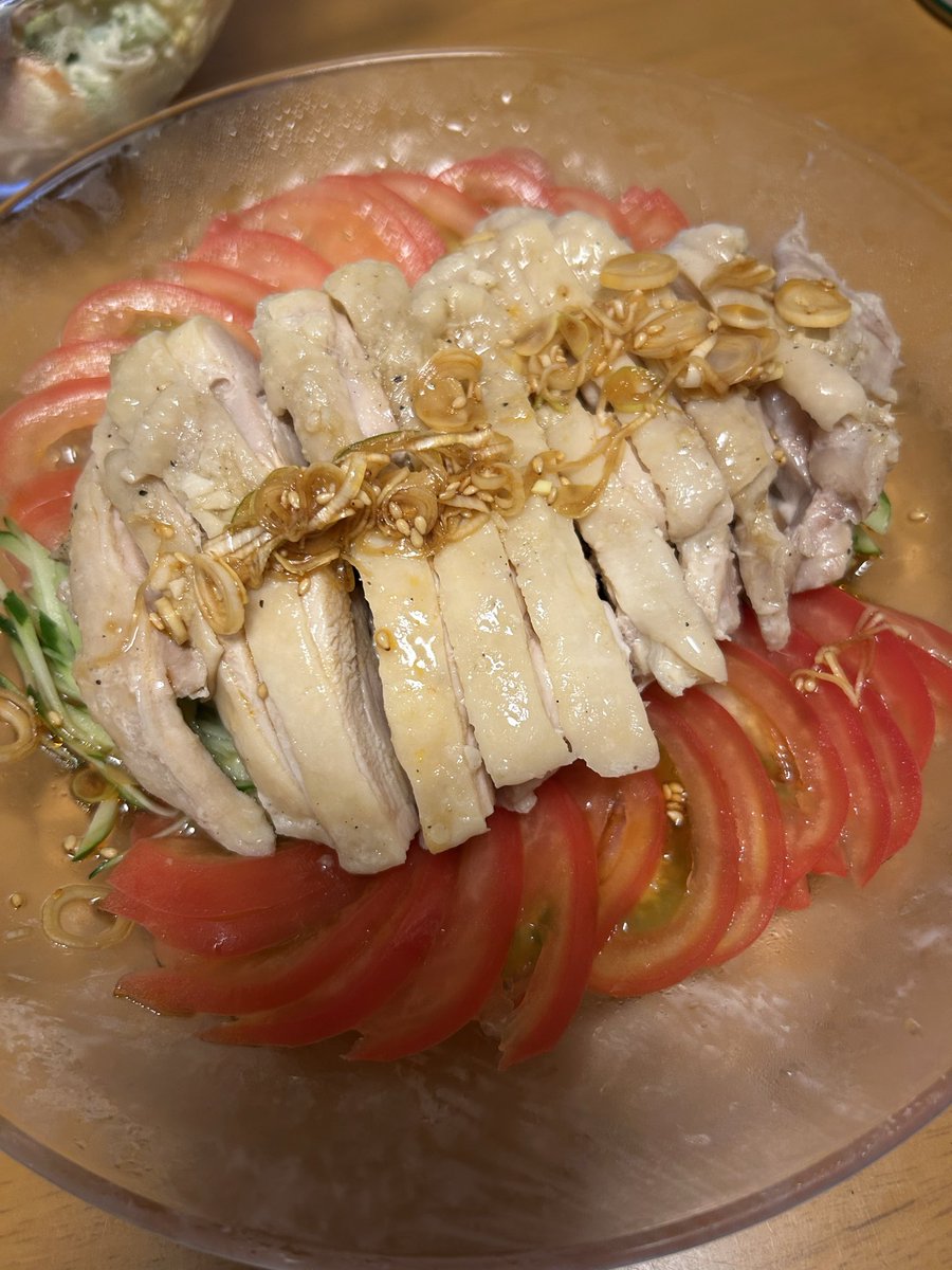 CHAI25523878's tweet photo. よだれ鶏を作りました😄 https://t.co/SBDR7mfnQ6