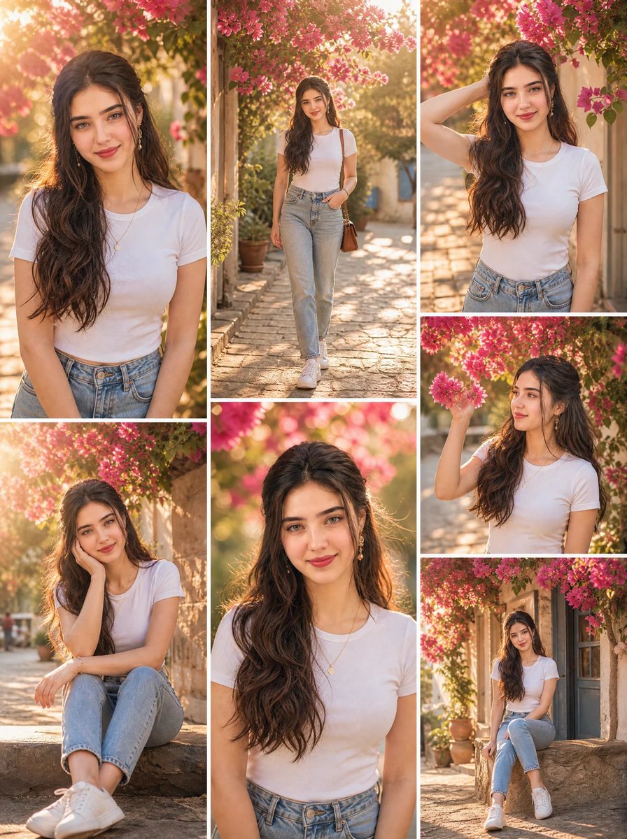 Lifestyle Character Photo Collage