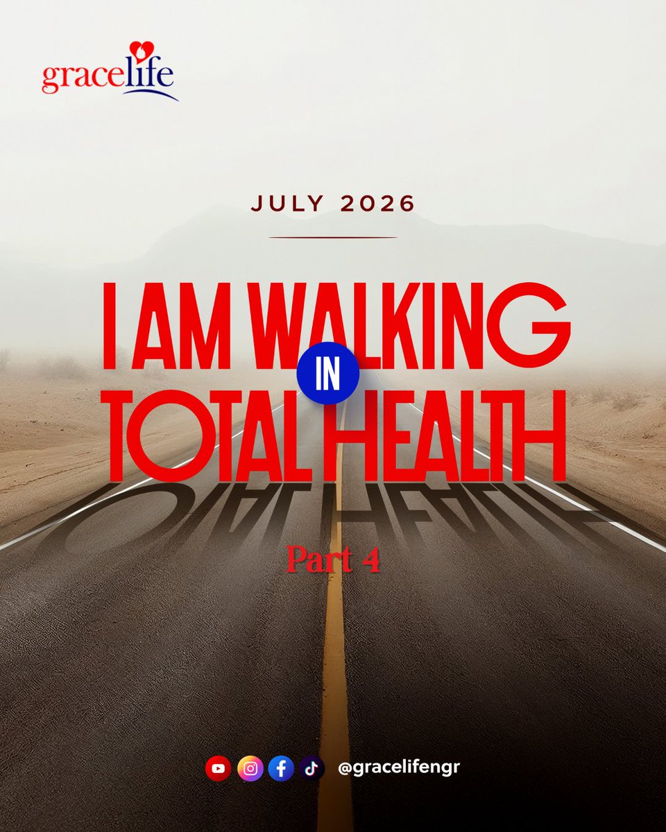gracelifengr's tweet photo. Health isn't something you're trying to get. It's the life of Christ expressed through you. 

Join us today for the final part of "I Am Walking in Total Health."

🕔 5:15 PM (WAT)
📺 YouTube: @gracelifengr

#GraceLife #Epiphany #TotalHealth https://t.co/yknAdmVNm7