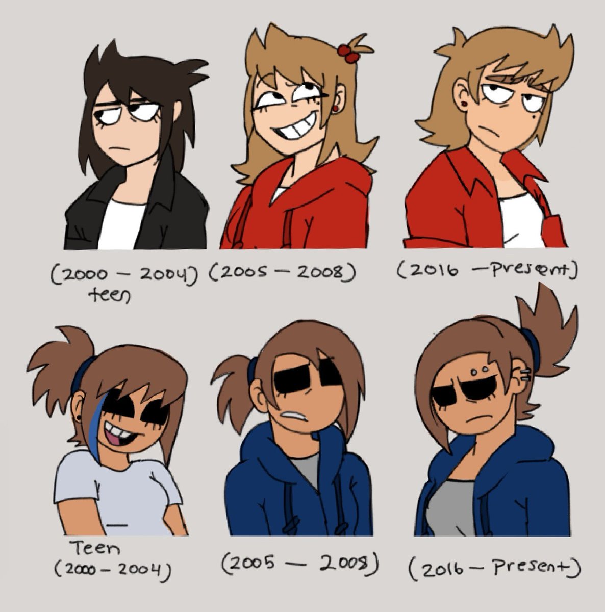Yesg12356's tweet photo. Tamtori design timeline, (probably not completely correct but who cares lol) anyhoo tori my beloved fumbler
#tomtord #tordtom #tamtori #toritam #eddsworld https://t.co/doAG61aqoY