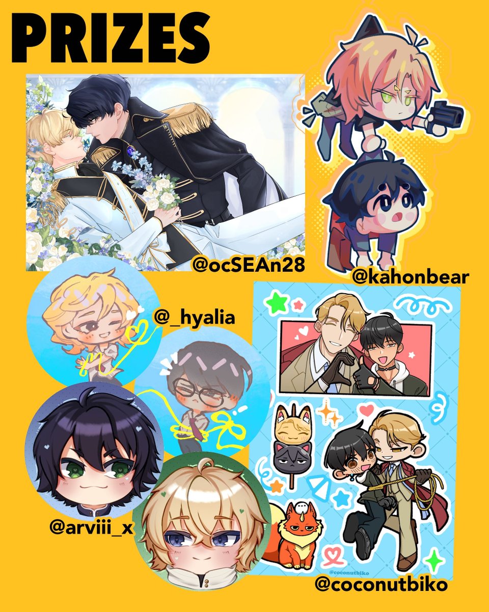 CoconutBiko's tweet photo. Hey Fujos and Fudans! We're hosting a Black and Blonde BL Stamp rally for the very first ever  #FujoDanshiFest this August 1-2 at the Bayanihan Center, Pasig City

Come check out the prizes we have to offer featuring characters from 5 anime and manhwa

More details to come soon! https://t.co/3vUvO55XSy