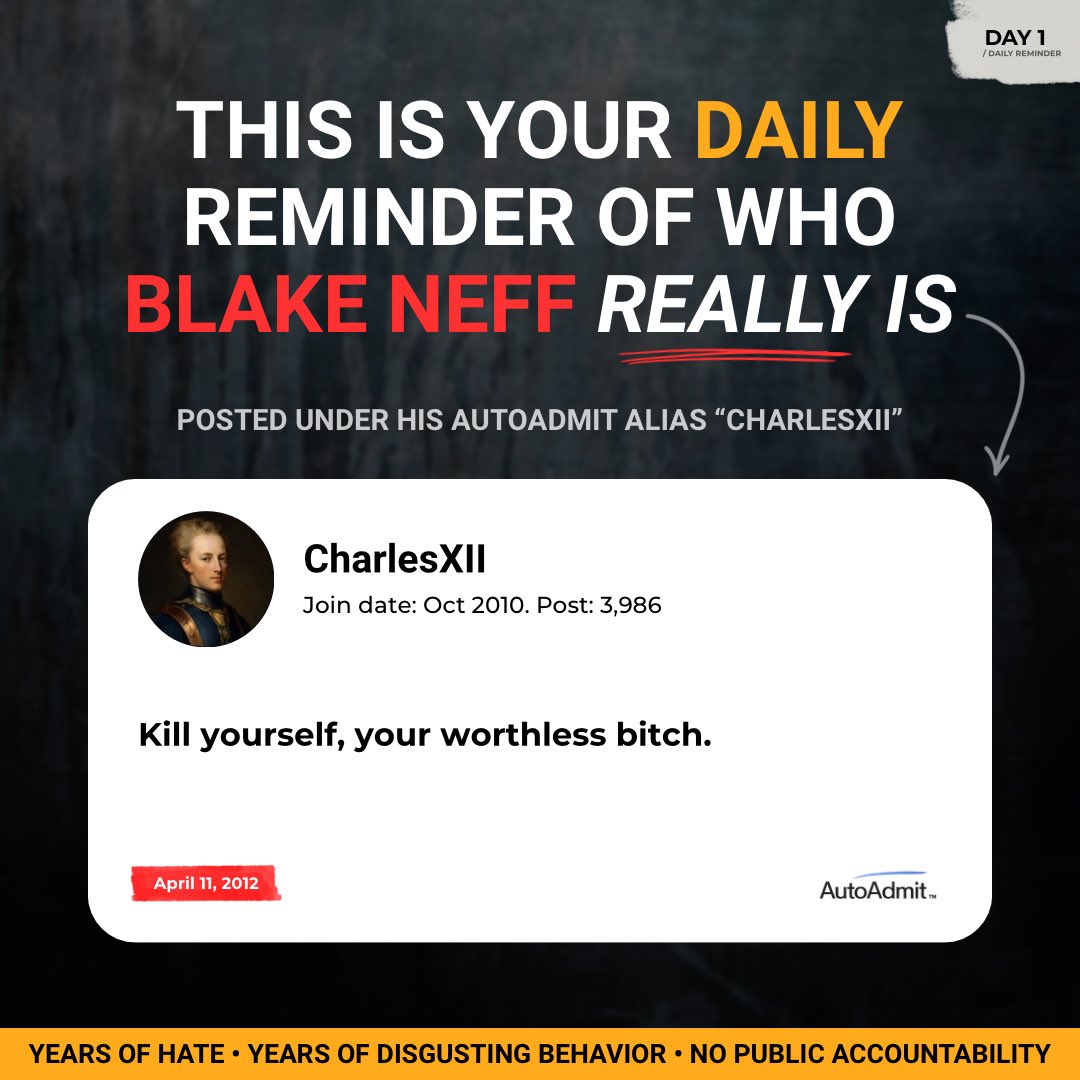 ChewingTheVoid's tweet photo. @BlakeSNeff This is Blake Neff. This is who TPUSA puts front and center. https://t.co/nu71DQEoBg