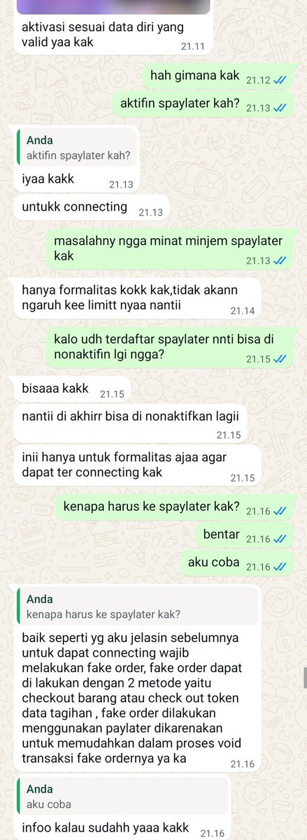 Eilonwyou's tweet photo. @amaaamci aku pas itu disuruh daftar spayletter tpi dikirim ke rekeningnya, ya aku ga maulah enak aja, selama hidup aja ga pernah pinjem online dia enak aja nyuruh fake order pake akun shoppe aku. makanya aku tolak, ternyata nipu trs kabur, akun aku diblokir terus dia hapus akun 🫠🫠🫠🫠 https://t.co/PBOoQJ8AHX
