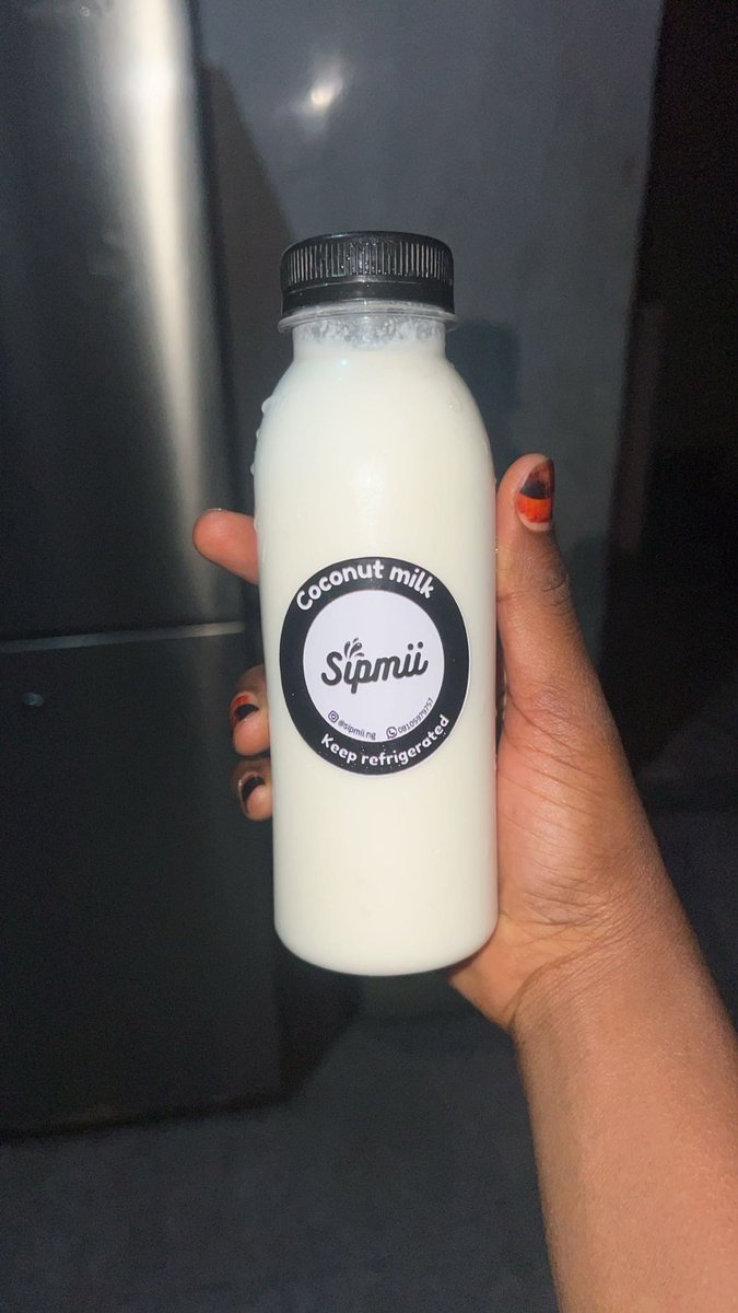 malantrent's tweet photo. Fresh Coconut Milk

💰 ₦2,000 per bottle
📍 Minna

DM @Oneandonlymimss to order yours today.

On instagram: https://t.co/MdT9xreEsS 

The best you will taste today. 

#Ads https://t.co/Asdxg1YHMJ