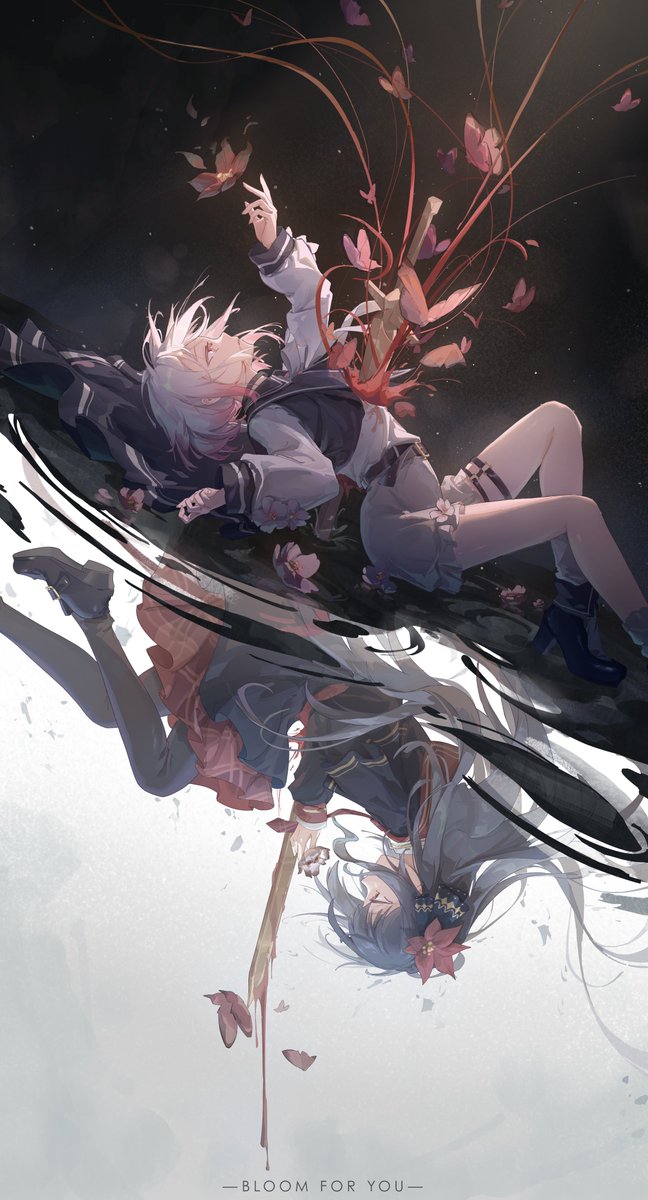 Element_z2's tweet photo. #魔法少女ノ魔女裁判   #まのさば  #桜羽エマ   #二階堂ヒロ https://t.co/Rvl8ptCSxM