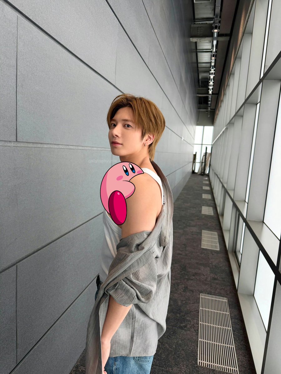 dailytaehyunie's tweet photo. i wish i could be kirby https://t.co/Rs7D4Jc7Ze