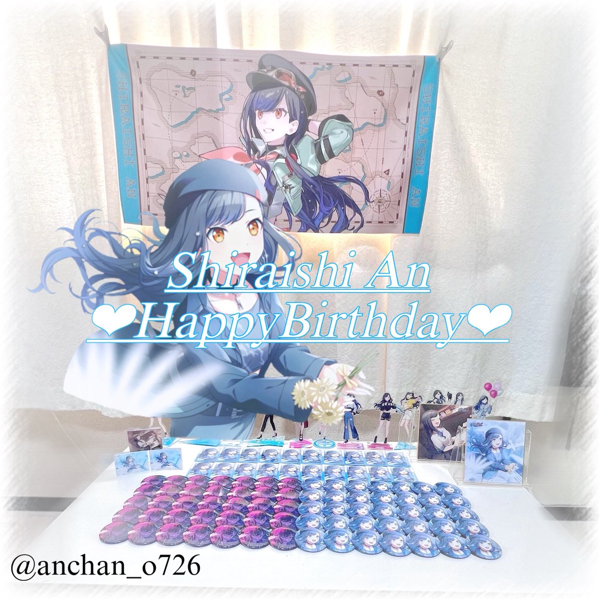 anchan_o726's tweet photo. ⋆ ˚ᯓ★˚⋆✶⋆.°　͙͘͡★️️⋆ .⟡·̩͙꙳⋆ ˚ᯓ★˚⋆

𝐒𝐡𝐢𝐫𝐚𝐢𝐬𝐡𝐢 𝐀𝐧
𝐇𝐚𝐩𝐩𝐲 𝐁𝐢𝐫𝐭𝐡𝐝𝐚𝐲𓂃❤︎ ⸝⸝

⋆ ˚ᯓ★˚⋆✶⋆.°　͙͘͡★️️⋆ .⟡·̩͙꙳⋆ ˚ᯓ★˚⋆
 #白石杏 #白石杏生誕祭2026  #白石杏誕生祭 https://t.co/Rby3RjjM8y