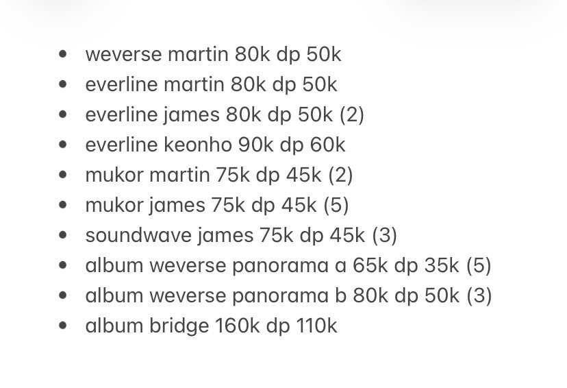 seanrable's tweet photo. OPEN SHARING LD WEVERSE EVERLINE MUKOR SOUNDWAVE CORTIS : 

~ avail yang ada di pict kanan 
~ offline, hc agustus 
~ last dp 28 juli 
~ ada go trusted 

yang minat boleh rep langsung atau dm yaaaa, mau tanya tanya dulu juga boleh https://t.co/0lGs27ukf5