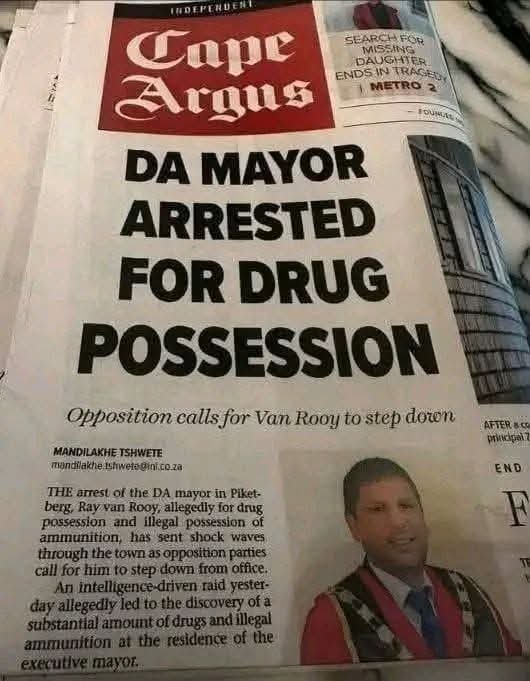 Kenny_T_Kunene's tweet photo. MMMMMMM Interesting. Is DA involved in drug criminal syndicates? https://t.co/CiWOrjGT6T