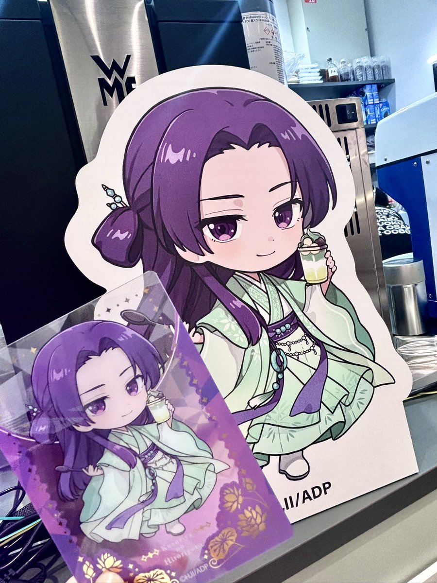 manapicmin's tweet photo. 薬屋のひとりごと💜
氷菓の涼に行ってきました🍨 https://t.co/cp6AUQhqo7