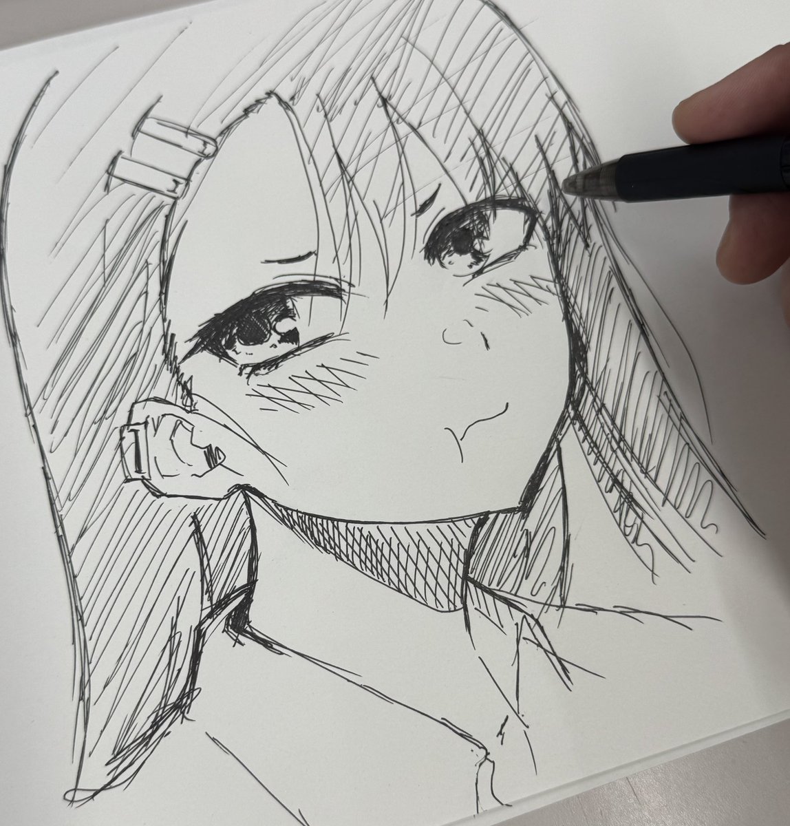 taqmin39's tweet photo. 今日は仕事のトラブルで、早朝から現場に行ったから疲れた😵
明日もあるから早く寝よう😪

 隙間時間に長瀞さん描いた😊 
一日心の中はこんな感じだった🤣🤣
#長瀞さん
#イジらないで長瀞さん https://t.co/E1KQUxIB1f