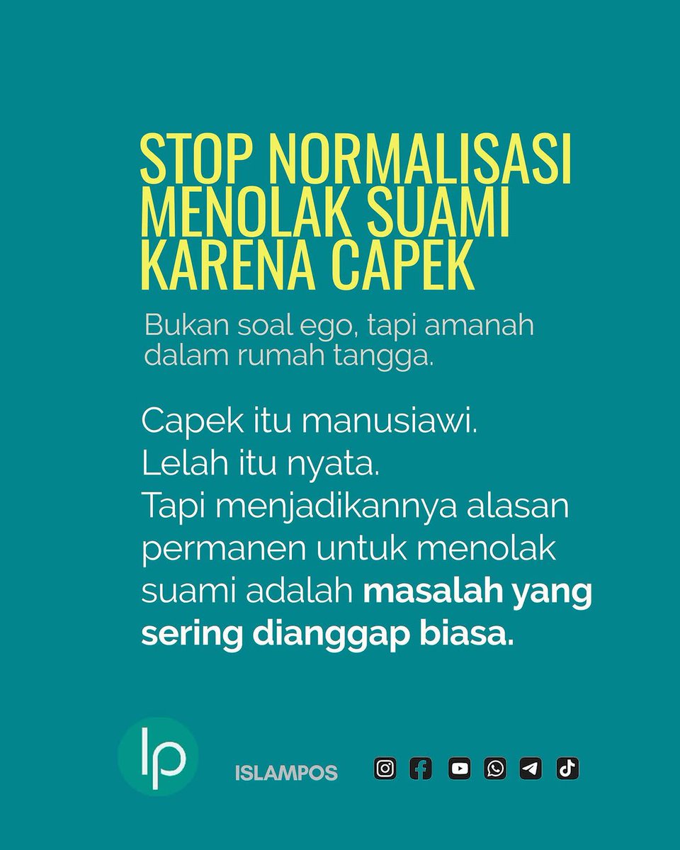 ummuaira93's tweet photo. Semoga postingan singkat ini bermanfaat untuk para Muslimah yang sudah berstatus menjadi seorang istri sholihah. https://t.co/0mkX39qdez