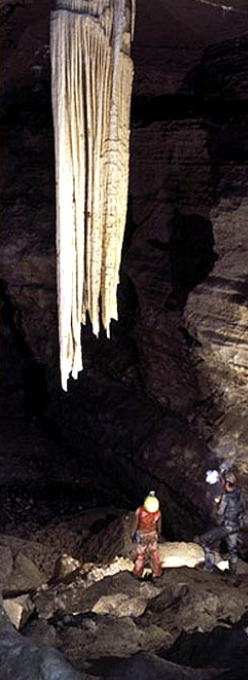 goibniusmith's tweet photo. Ireland has Europe's largest stalactite called the 'Great Stalactite', it hangs from the roof of Pol an Ionain in County Clare. It is one of the largest in the world. https://t.co/Di4up56KtZ