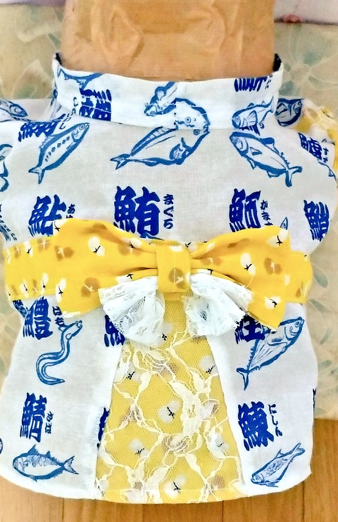 psps_yyy's tweet photo. なんか謎にやる気みなぎってて犬の服作った https://t.co/yuGEmvwTKm