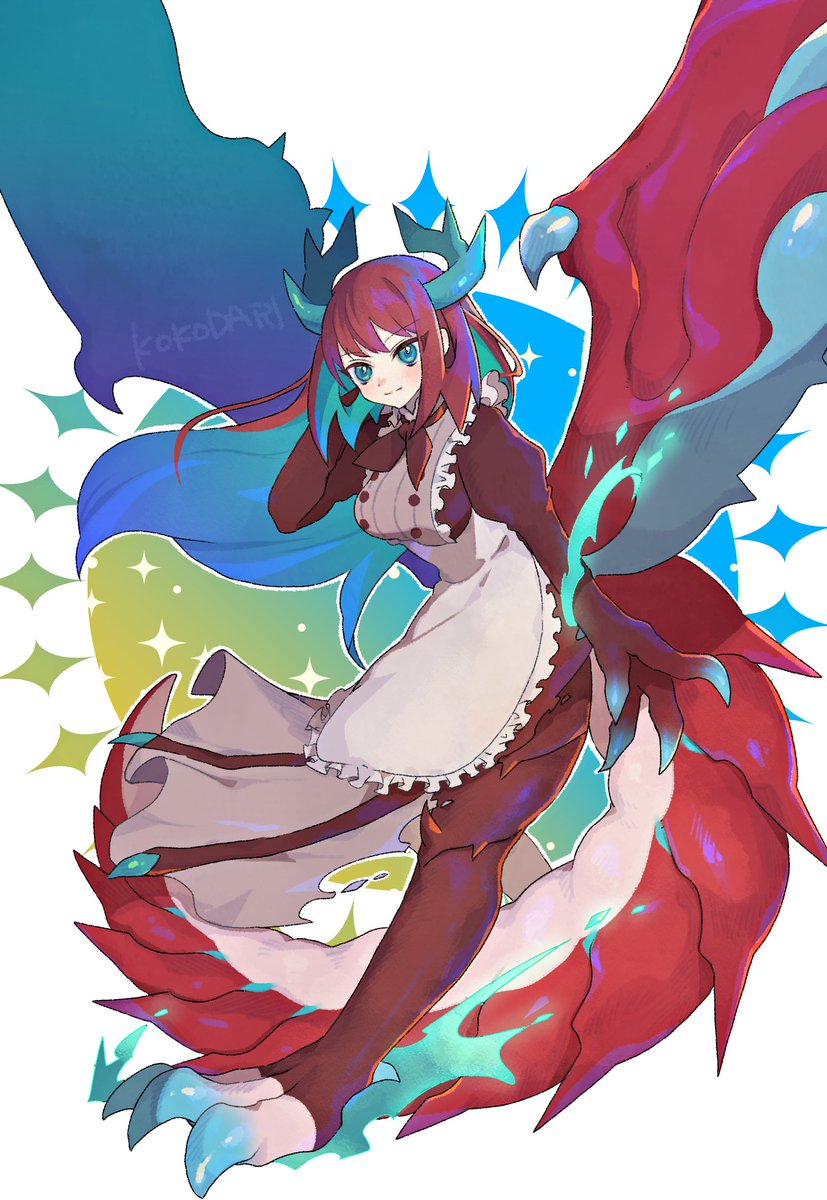 Kokokokokodari's tweet photo. ティルルさんの半竜 https://t.co/ecKXbAq15m