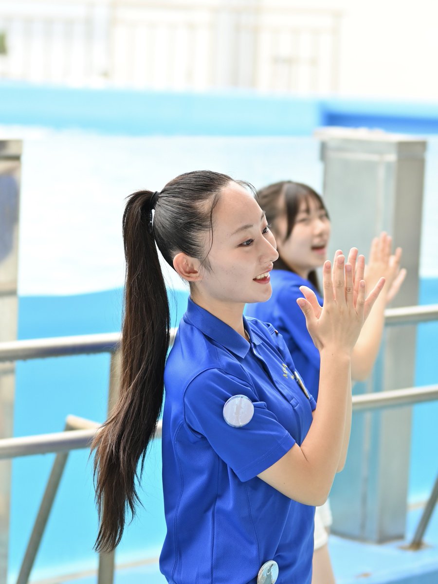 nabcame's tweet photo. 2026年7月26日(日)
ジャンピンライブ✨
【🐬のとじま水族館🐬】

松山祥子さん✨
横顔がすっごく綺麗です🥰✨

#石川元気応援隊ジャ���ピン #ジャンピン #松山祥子 #のとじま水族館 https://t.co/LxvBeTAXE5