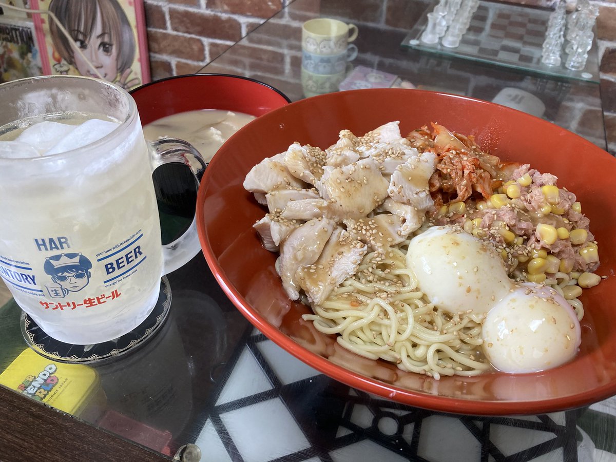 harurusolo's tweet photo. 俺なりの
#冷やし中華はじめました
#おうちごはん
#料理好きな人と繋がりたい
#料理記録 https://t.co/AmHyLbr4o2