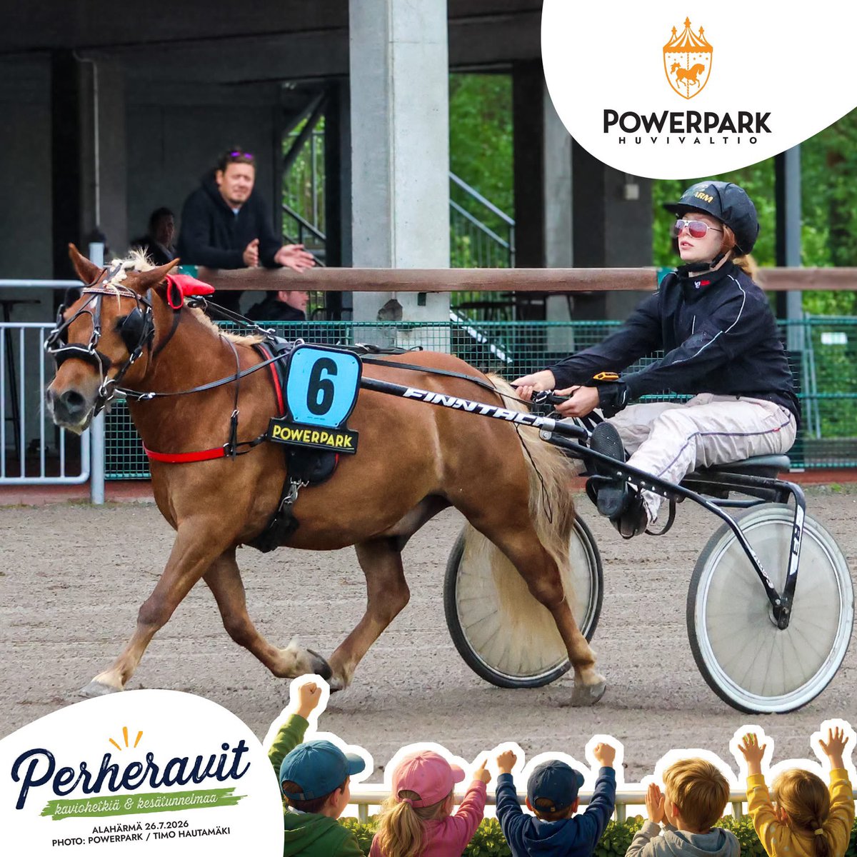 PowerParkRavit's tweet photo. PowerPark - 26.7.2026 - PowerPark Winner
Ponilähtö / PowerPark
JOKIMÄEN JALMARI / Moona Honkonen
#kesä2026 #powerparkinravit #ponit #ravit #kesäravit #ravikesä2026 #härmä #powerpark #visitkauhava #raviurheilu #powerparkinravirata #voittajat #powerparkwinner #kuninkuusravit2028 https://t.co/ItYWOR5PlX