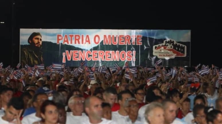 MMarreroCruz's tweet photo. Con la misma fe inquebrantable en la victoria de los jóvenes del 26 de Julio, conmemoramos, en Pinar del Río, el aniversario 73 del asalto a los cuarteles Moncada y Carlos Manuel de Céspedes, fecha que nos convoca a seguir trabajando con unidad y firmeza.

#MiMoncadaEsLaPatria https://t.co/AWVFrUh1uJ