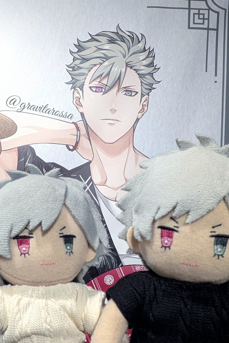 gravitarossa's tweet photo. 丸兄弟がこう言いました。
「おい、主！どの蘭丸が好きなんだ？」

…意地悪な質問しちゃダメ🫣 https://t.co/hOswX689ON