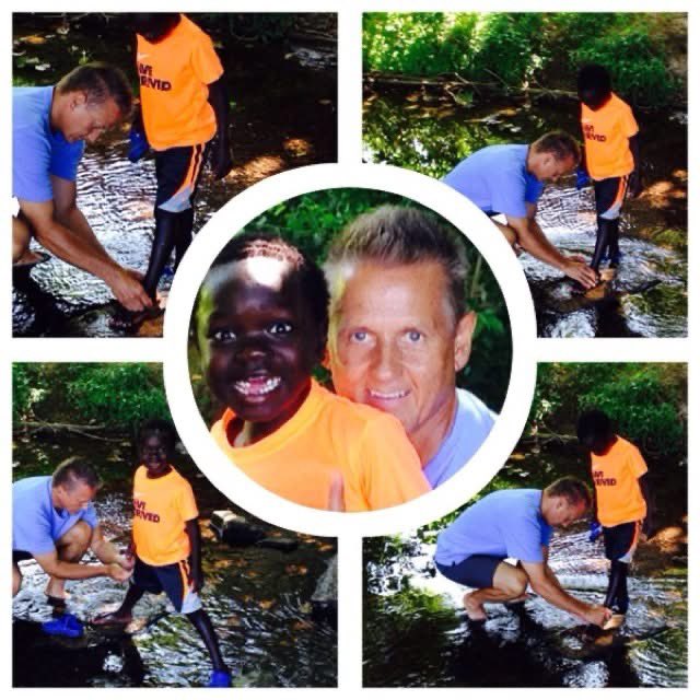 ScottNLehman's tweet photo. (12) years ago today...

Big bike ride ended with me giving Micah a foot washing in the creek.  

Then, Micah says "dad, sit on this rock, I will wash your feet."

#leadlikejesus https://t.co/dOXxI9qrhE