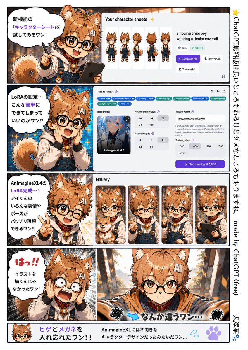 InsBow's tweet photo. 個人の感想です #Anifusion #AICU https://t.co/JCWkACNffB