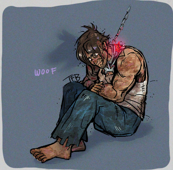 _FedupButtercup's tweet photo. Humanized Puppy Dog Tails... well as human as a dog man can be :3c and now a Haiku:
Loyal Lowly Pet
Not Mongrel Nor Is He Man
Servant Nothing More
(Puppy Dog Tails ⛓️🦴)
#Fallout
#FalloutEquestria
#MyLittlePony
#DustTown https://t.co/45p5hcnBO0