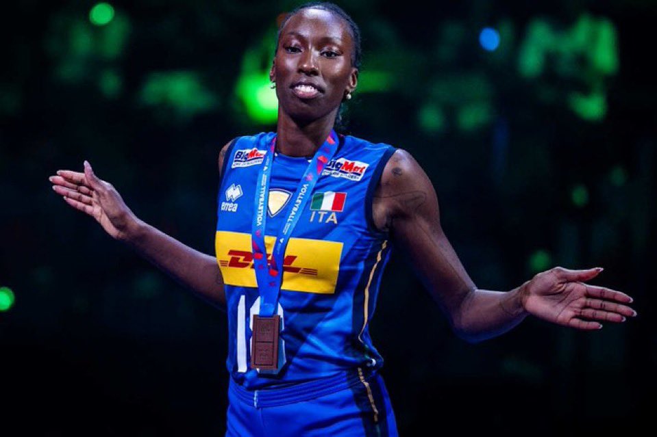 Paoletta Egonu CAMPIONESSE OLIMPICHE/MONDO 🥇🇮🇹 tweet media