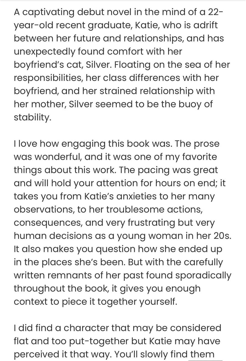 veilesence's tweet photo. kitten by stacey yu

— over 300 pages
— literary, contemporary https://t.co/NlsrKE7RZZ
