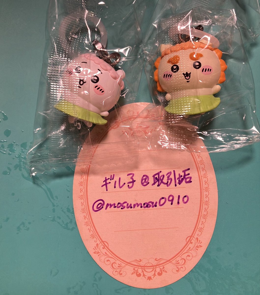 mosumosu0910's tweet photo. 【交換】　映画　ちいかわ　人魚のひみつ
チャームミニフィギュア

譲：ちいかわ　シーサー

求：うさぎ

郵送または18時以降に品川駅周辺での手渡し希望です。
よろしくお願いいたします。 https://t.co/2DU9OUZnYh