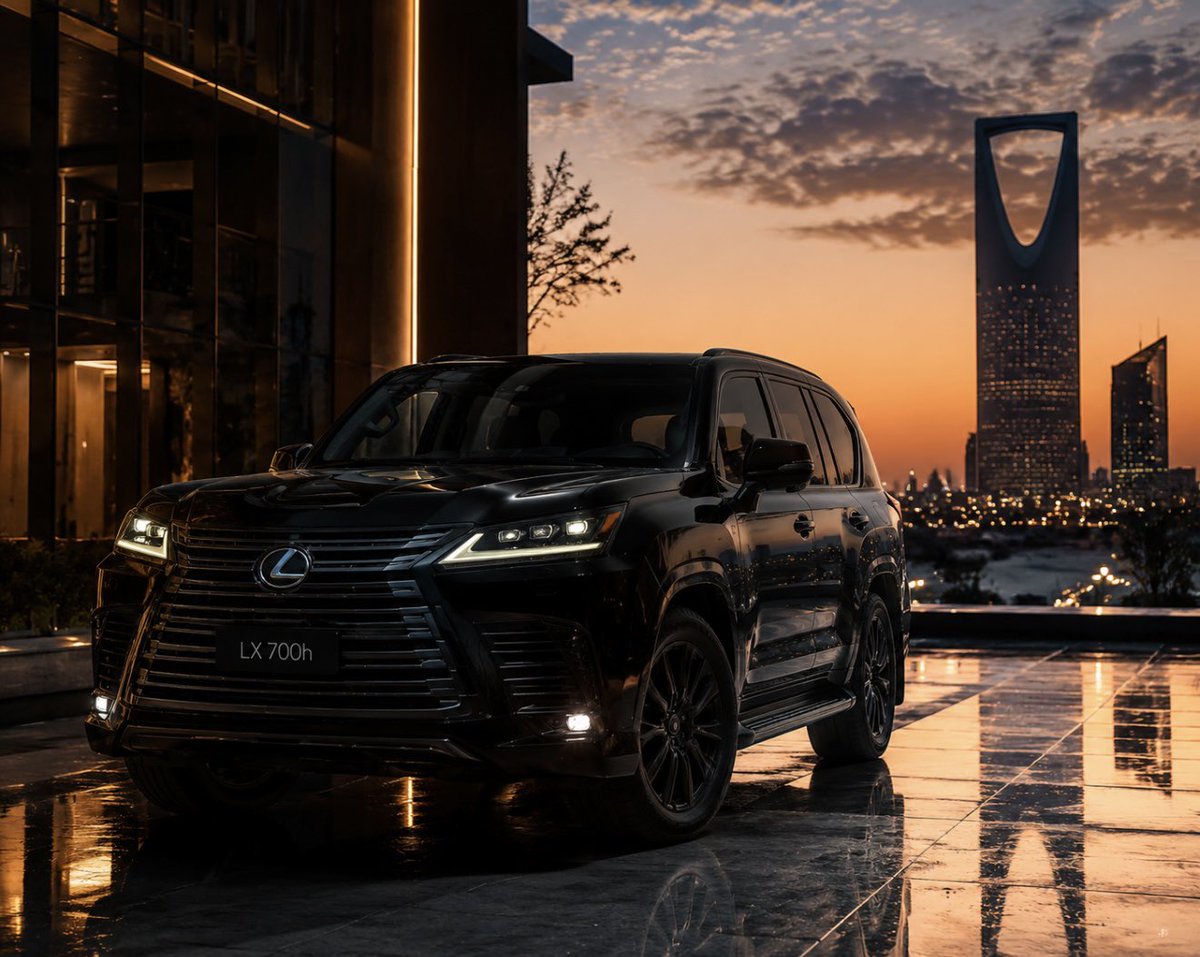 o0o6666's tweet photo. @LexusKSA عندما يكون الإلهام هو #LexusLX…
فالنتيجة تتحدث عن نفسها. ✨
#CreatedByLexus_AI https://t.co/BHjwwyRVM4