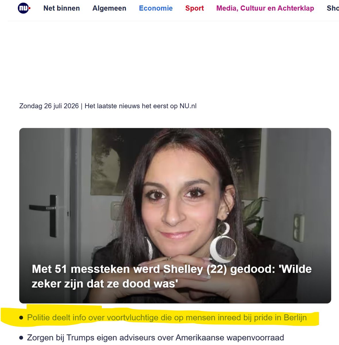 Beinvloeder tweet media