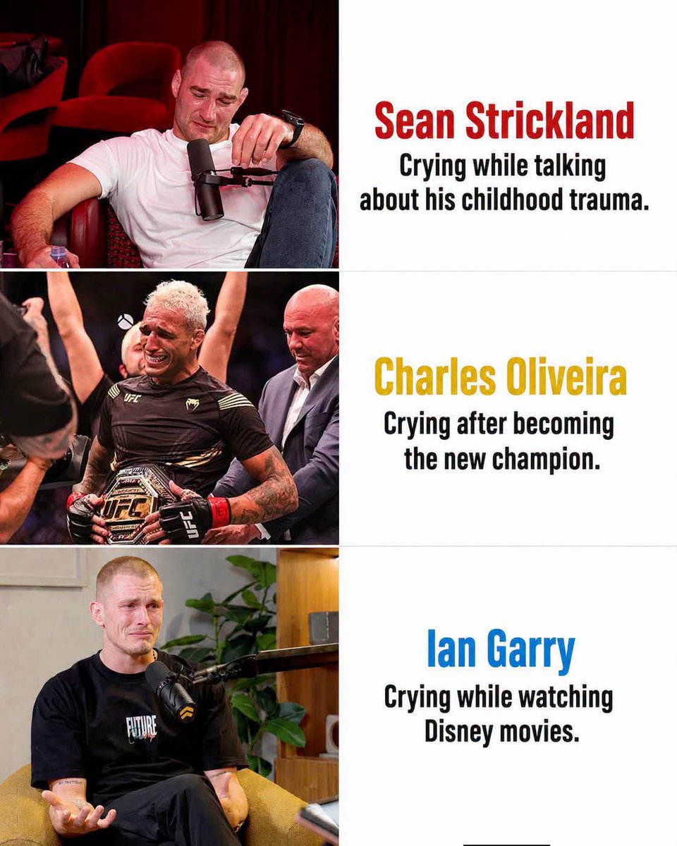 OutOfC0ntextMMA's tweet photo. Everyone cries for a different reason https://t.co/SEWpqZAcmF