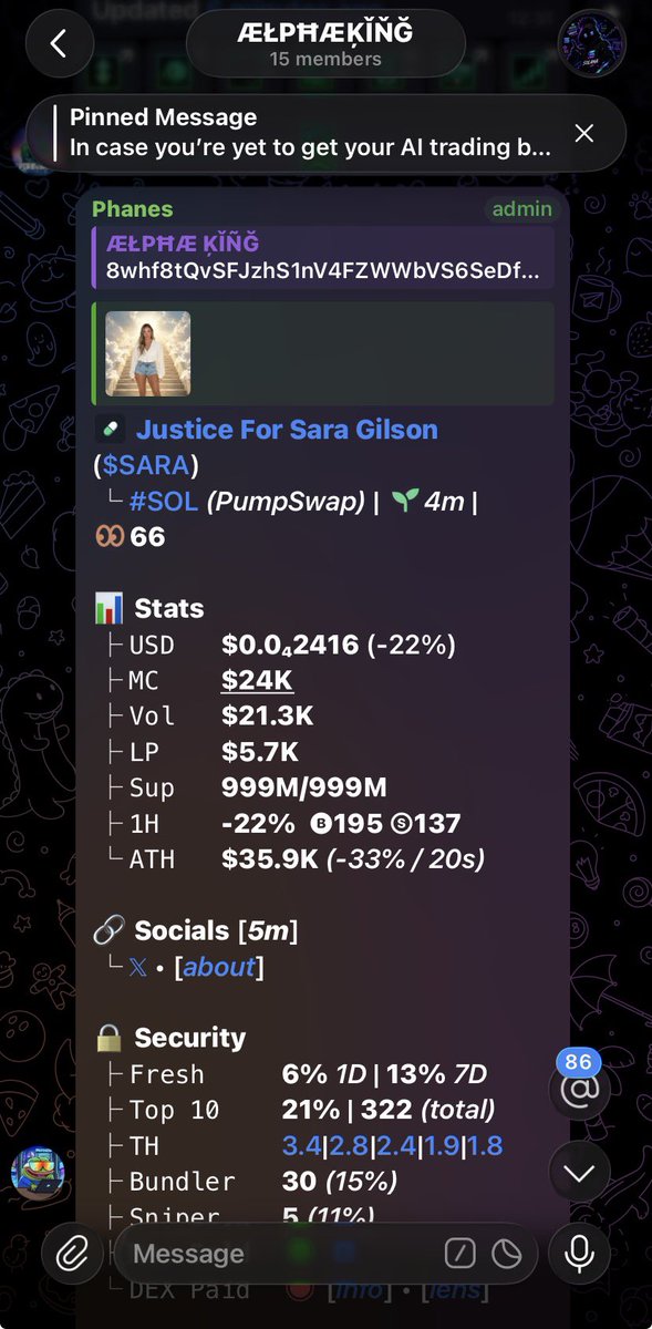 theaphaking's tweet photo. Ca

8whf8tQvSFJzhS1nV4FZWWbVS6SeDfx2ufKybXABpump https://t.co/IaLKevbRab