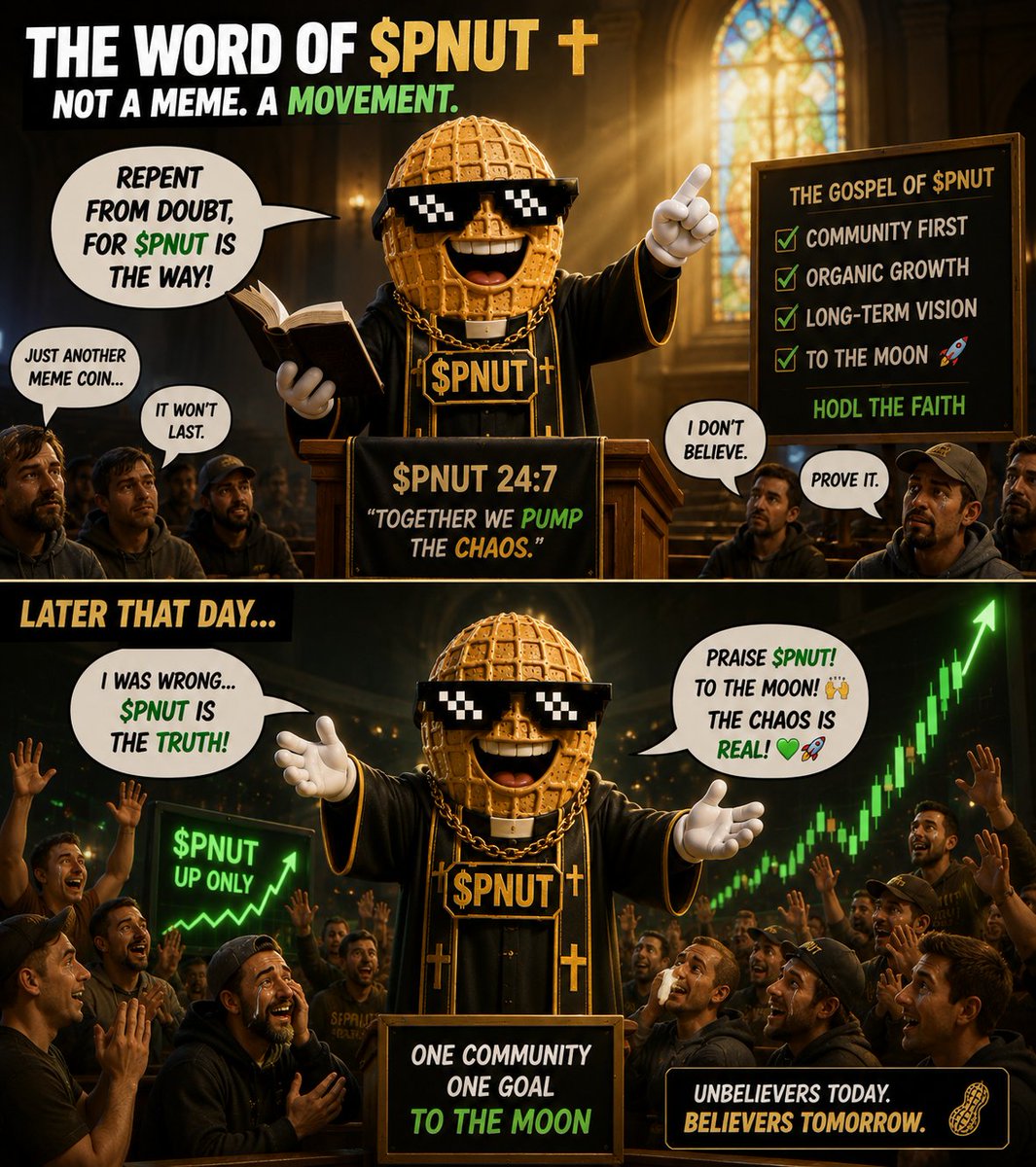 Lordkent25's tweet photo. @PraxMedia I wasn't looking for financial advice...
Then a peanut in pixel glasses started preaching. 🥜😂
Next thing I knew, I was holding $PNUT and telling everyone:
"Community first. Long-term vision."
Amen. 🚀
@PNUTCHAOS  #PNUTCHAOS https://t.co/98TGPvRme9