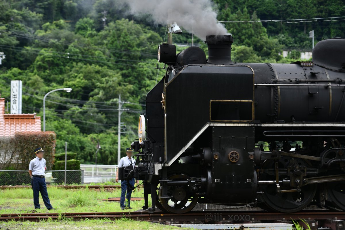 2026/7/5 SLやまぐち号 D51 200 津和野転車台