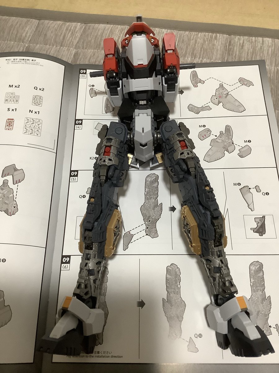 itachi_neko's tweet photo. レー���テイン
今日はここまで♪
間接もかっちりしてるし
組み易い♪
たまに差し込む角度が良く��くて
ハマりにくいこともあるけど無問題♪ https://t.co/oNX4ThH0V0