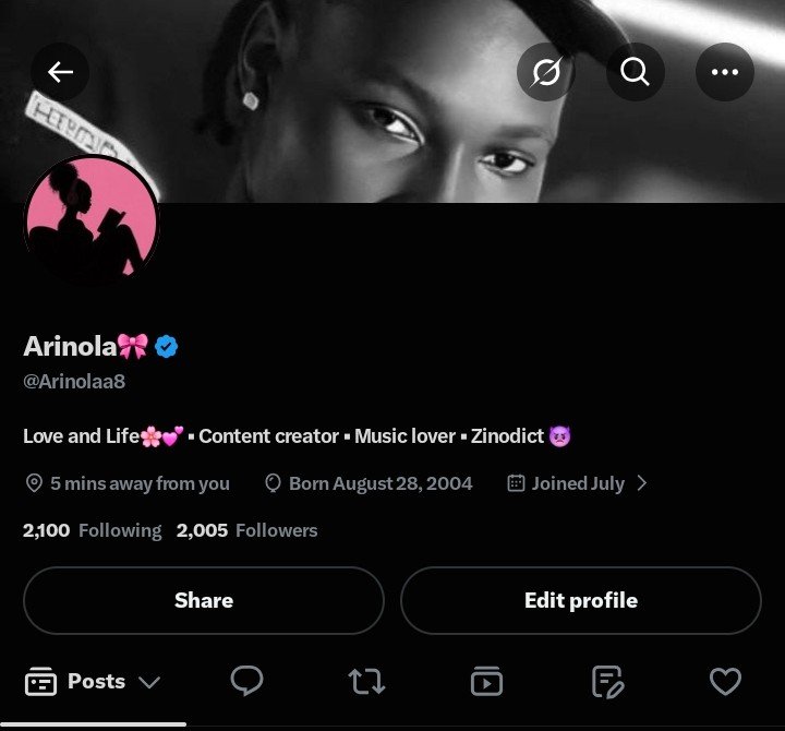 Arinolaa8's tweet photo. The journey started from July 2nd and today we hit 2k followers 🤭🎊🔥

All thanks to my supportive mutuals along the way I really appreciate 🥹🫂

ARIN &amp; OLA LOB Y'ALL 💓 https://t.co/h1hdiEz4BZ