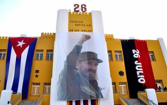 dpscamaguey1's tweet photo. ¡Llegó el 26 de Julio!
Honramos a la Generación del Centenario, que mantuvo viva la llama del Apóstol en el año de su centenario.🇨🇺  

#MiMoncadaEsLaPatria
#100AñosConFidel
#CubaEstáFirme https://t.co/zUnt5NpBLO
