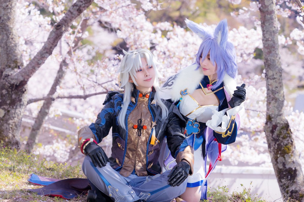 hiu_kyon_18's tweet photo. 【コス】

応星:緋兎
白珠:兎里さん

Photo by たなかはんさん https://t.co/PWgTLn77GO