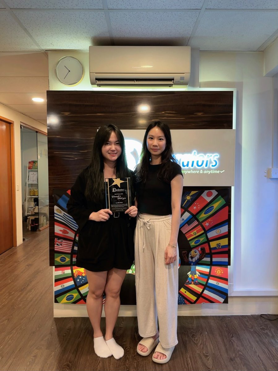 Declarators_'s tweet photo. Honoring Loo Wei Shan: A Fond Farewell &amp; Hall of Fame Induction

Last month, the team at Declarators HQ gathered for a special farewell luncheon to celebrate our Assistant Operations Manager, Wei Shan, as she wrapped up a remarkable chapter with us.

#Declarators #Farewell https://t.co/RPy7RamzHu